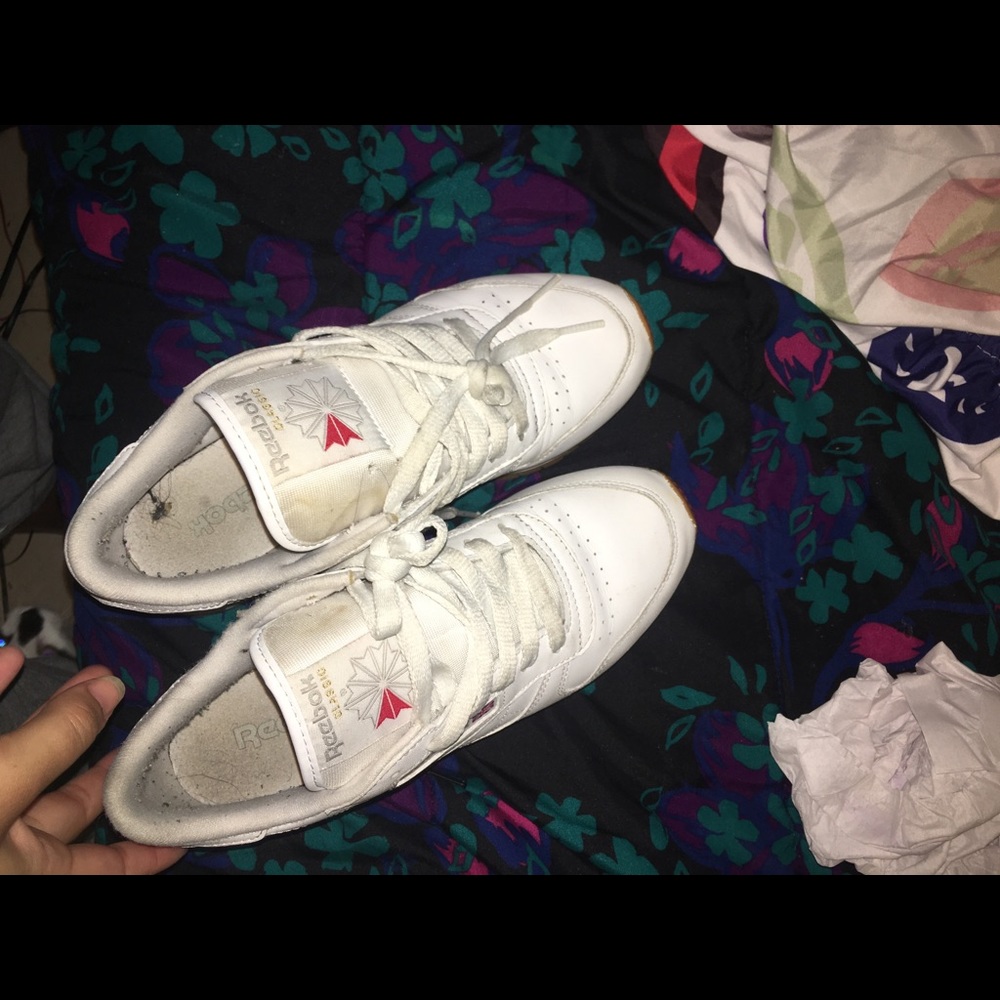Classic Leather Reebok White Size 7